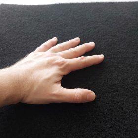 CAR autó filc, (2.5 mm), fekete, velúr, 200cm