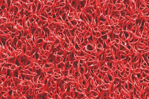 Spagetti hurokszálas lábtörlő "RED", 120 cm széles tekercs
