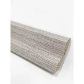 MDF szegélyléc, SZÜRKE TÖLGY, 40mm magas, 275cm