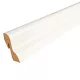 Fehér MDF szegélyléc, 40mm magas, 275cm (D40)