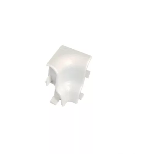 Belső sarok, 40mm magas fehér MDF szegőléchez, 1db (D40)