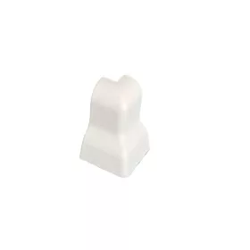   Külső sarok, 40mm magas fehér MDF szegőléchez, 1db (D40)