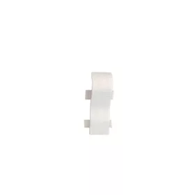   Összekötő, toldó elem, 40mm magas fehér MDF szegőléchez, 1db (D40)