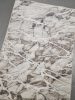 ELMO rövid szálú modern szőnyeg, márvány minta, bézs, 60x110cm