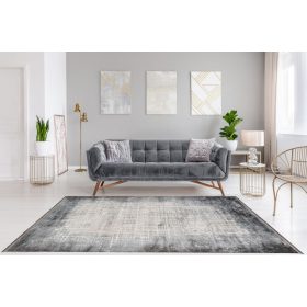 PIERRE CARDIN - Elysee szőnyeg, szürke, puha, 80x150cm