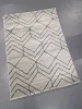 FRESH modern szőnyeg, szürke absztrakt, 60x110