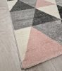 FRESH modern szőnyeg, pink-szürke, 200x290