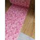 Csúszásmentes fürdőszobai futószőnyeg tekercs, kádkilépő, pink, 65cm széles