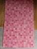 Csúszásmentes fürdőszobai futószőnyeg tekercs, kádkilépő, pink, 65cm széles
