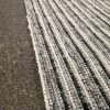 LINE szürke csíkos padlószőnyeg, 400cm