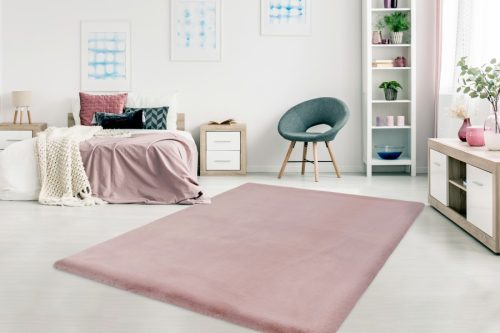 Heaven szőnyeg, pihe-puha, hosszú szálú, rózsaszín, 120x170cm