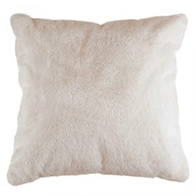 Heaven párna, pihe-puha, hosszú szálú, bézs, 48x48cm