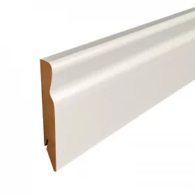   Fehér szegélyléc, "Amerikai design - M91", 90mm magas, 275cm (M91)