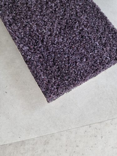 MALAGA puha lila padlószőnyeg, thermo, 400cm