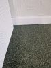 MALAGA puha zöld padlószőnyeg, thermo, 400cm