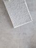 MALAGA puha világosszürke padlószőnyeg, thermo, 400cm