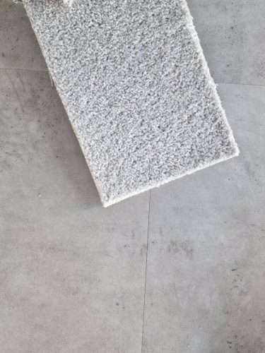 MALAGA puha világosszürke padlószőnyeg, thermo, 400cm