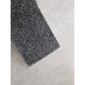 MALAGA puha antracit padlószőnyeg, thermo, 400cm