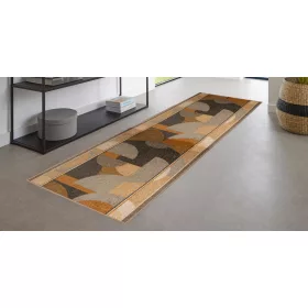 MALI modern barna futószőnyeg, 80cm széles