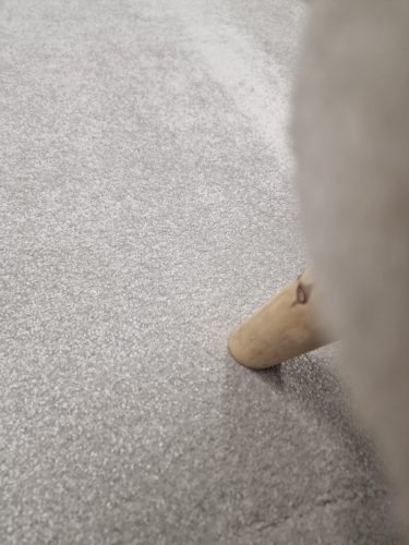 MARYLAND fehér padlószőnyeg, prémium, thermo, 400cm