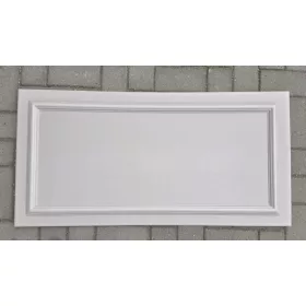   Mennyezeti burkolólap XL - FRAME szürke kazettás - 100x50cm (polisztirol)