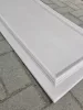Mennyezeti burkolólap XL - FRAME szürke kazettás - 100x50cm (polisztirol)