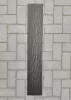 Mennyezeti burkolólap, keskeny - WOOD sötétbarna - 100x16cm (polisztirol)
