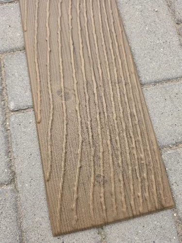 Mennyezeti burkolólap, keskeny - WOOD mokka - 100x16cm (polisztirol)