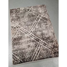   MIRAGE "24139" absztrakt mintás modern szőnyeg, barna, 60x110cm