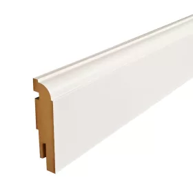   Fehér szegélyléc, "Amerikai design - M77", 75mm magas, 275cm (M77)