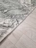 MARBLE márvány mintás puha szőnyeg, hosszú szálú, szürke, 160x230cm