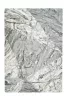 MARBLE márvány mintás puha szőnyeg, hosszú szálú, szürke, 160x230cm
