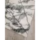 MARBLE márvány mintás puha szőnyeg, hosszú szálú, szürke, csíkos, 80x150cm