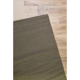 Rongyszőnyeg, taupe, pamut, 60x120cm