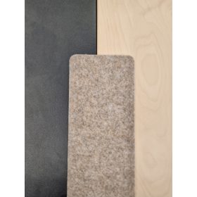 NEO filc padlószőnyeg, filc hátoldallal, bézs, 400cm