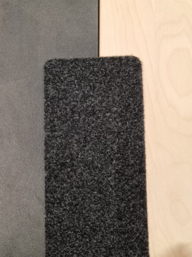 NEO filc padlószőnyeg, filc hátoldallal, antracit, 400cm