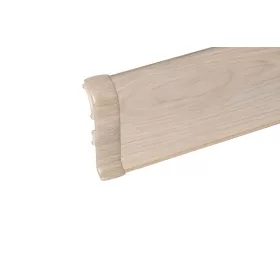   Összekötő elem, 56mm magas "Polamy tölgy" műanyag szegőléchez, 1db
