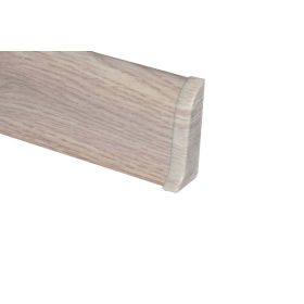   Jobb végzáró, 56mm magas "Spártai tölgy" műanyag szegőléchez, 1db jobb