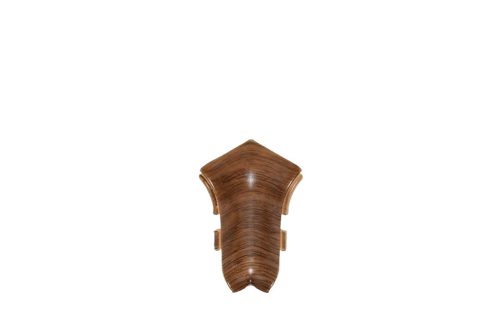 Belső sarok, 56mm magas "Burbon tölgy" műanyag szegőléchez, 1db
