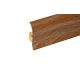 Műanyag szegőléc kábelcsatornával, 250cm, 56mm magas "NGF" - Polish tölgy