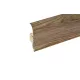 Műanyag szegőléc kábelcsatornával, 250cm, 56mm magas "NGF" - Victoria tölgy