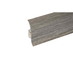   Műanyag szegőléc kábelcsatornával, 250cm, 56mm magas "NGF" - Urban Legend