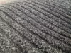 CAR bordás autó filc, fekete, 200cm (gumis hátoldallal)