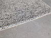 OSLO bézs-szürke hurkolt padlószőnyeg, 400cm
