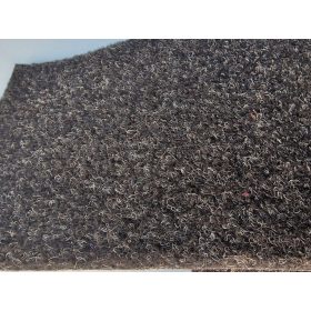   OXFORD erős ipari filc padlószőnyeg, "barna-fekete", 400cm