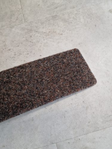 OXFORD erős ipari filc padlószőnyeg, sötétbarna, 400cm