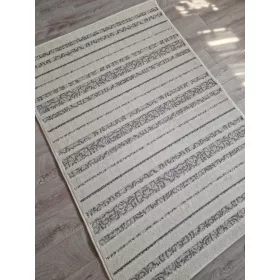 OXI "33106" modern 3D szőnyeg, bézs, 60x110