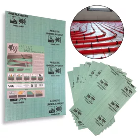   LVT, VINYL, SPC padlóalátét, 1.5mm táblás XPS, padlófűtéshez is (6 m2/csomag)