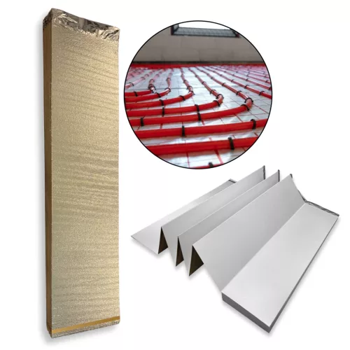 PROTECTO GOLD (1,5mm) aranyfóliás padló alátét (3in1)–hő- és hangszigetelő, padlófűtéshez is