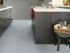 Tekercses vinyl (PVC), közületi, "CAMINO" szürke, beton mintás, 200cm